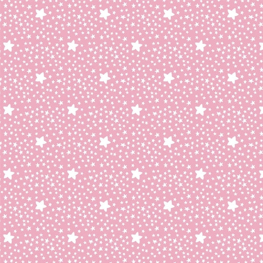 100% Eco Cotton - Stars Pink