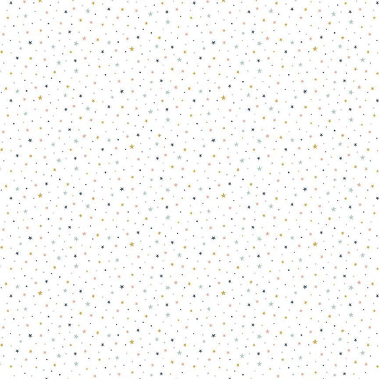 Ooh La Llama - Stars & Tiny Dots White