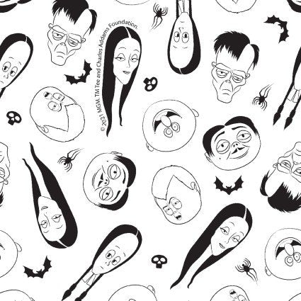 Addams Family - Pack Faces
