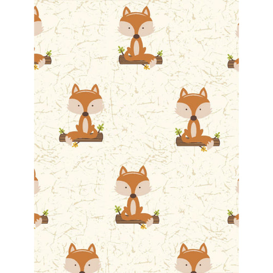 100% Eco Cotton - Foxes