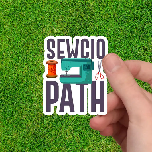 Sewcio Path - Sewing Sticker