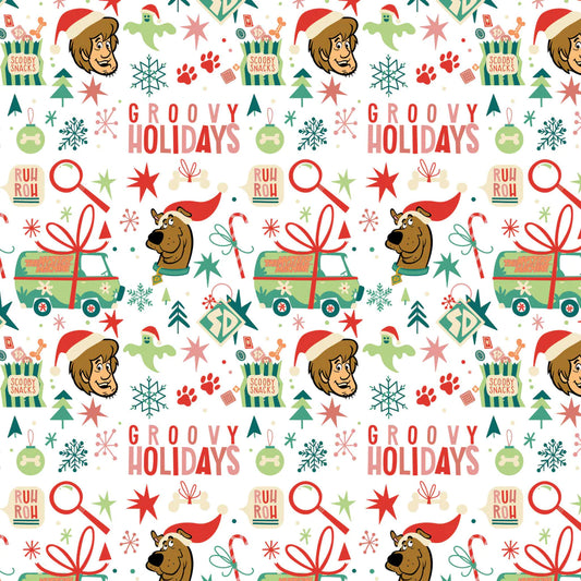 Character Winter Holiday IV - Groovy Holidays White