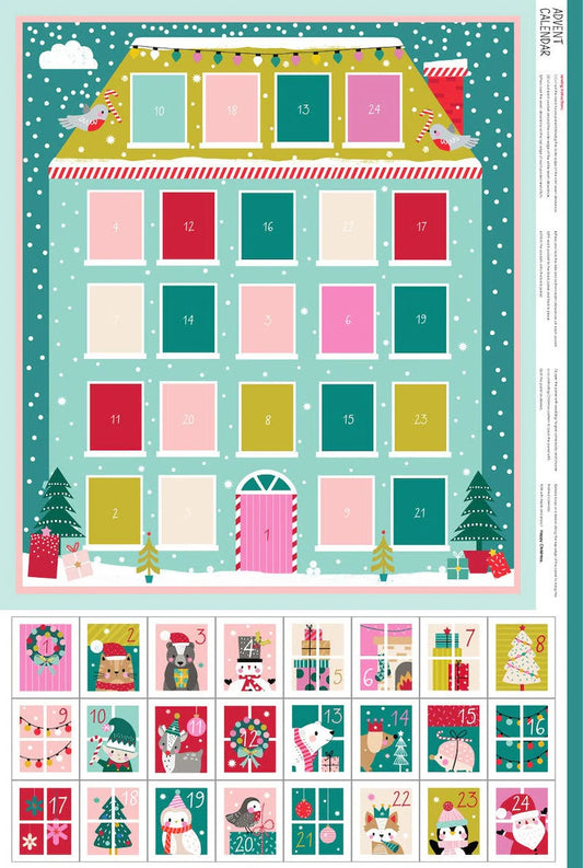 Christmas House Advent Calendar - Dashwood Studio