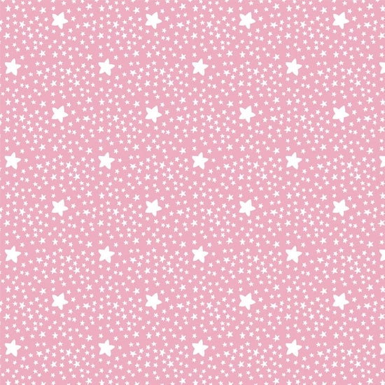 100% Eco Cotton - Stars Pink