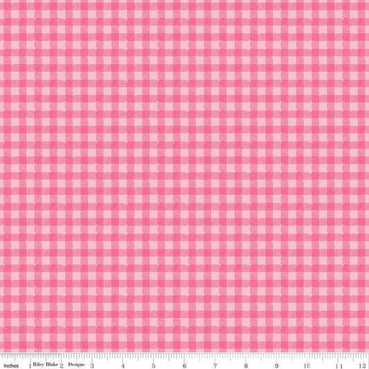 Strength in Pink - Gingham Pink