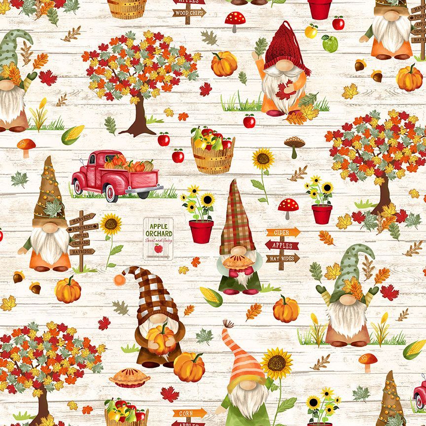 Hello Fall - Gnomes Pumpkin Patch & Apple Picking
