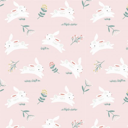 Blossom & Grow - Hopping Bunnies Pink