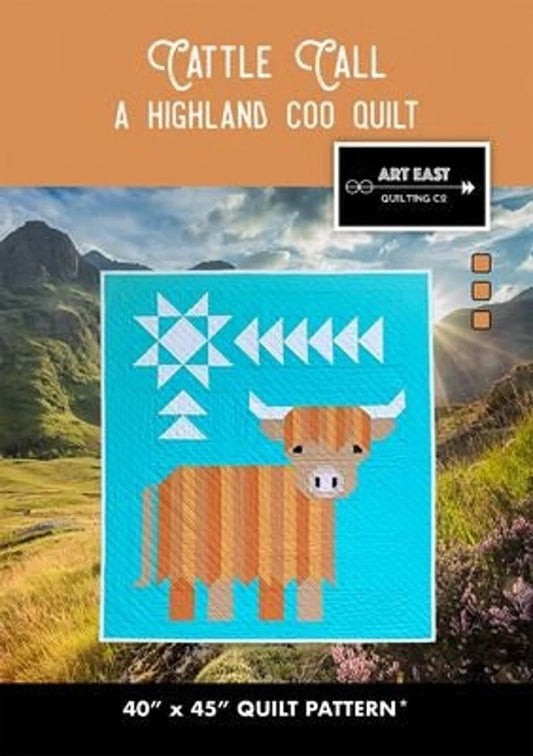 Cattle Call A Highland Coo - Art East Quilting Co