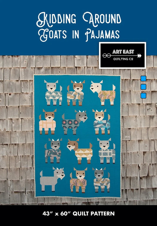 Kidding Around Goats In Pajamas - Art East Quilting Co